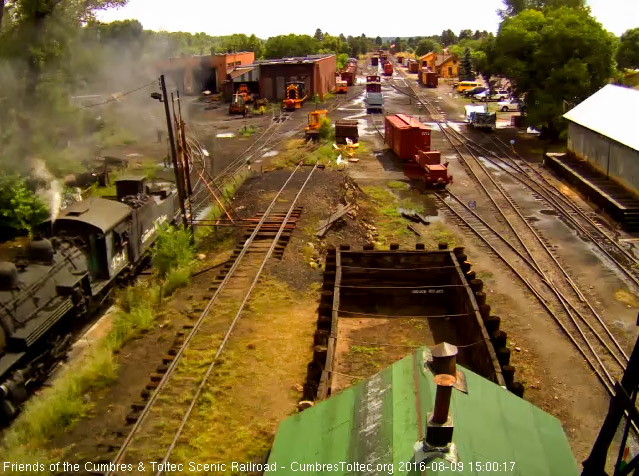 8.9.16 The storm has passed as the 484 comes out to get clean and water.jpg