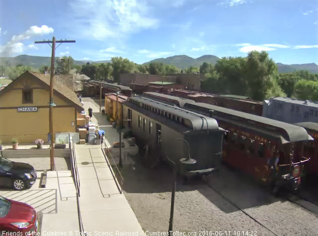 8.11.16 Hi ball given the conductor, probably Ray, climbs onto the New Mexico.jpg