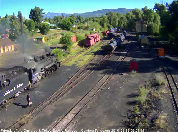 8.15.16 One of the road crew arrives at the coal dock.jpg