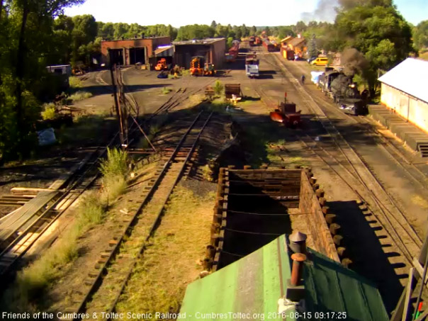 8.15.16 After coaling the 489 backs into the station track and couples to the wheel and tie car.jpg