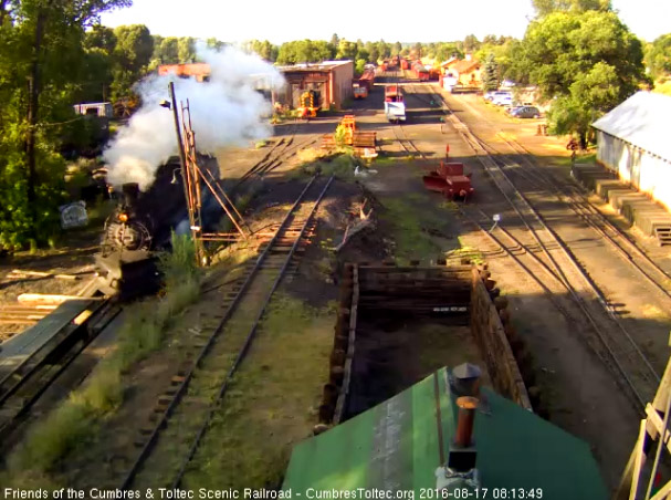 8.17.16 The 489 has moved out to the pit.jpg