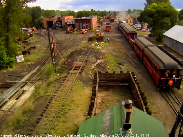 8.22.16 The New Mexico has a passenger, car host and trainman on the platform.jpg