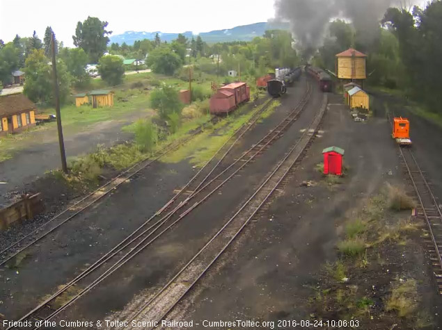 8.24.16 A haze of smoke hangs over the yard as 216 leaves.jpg