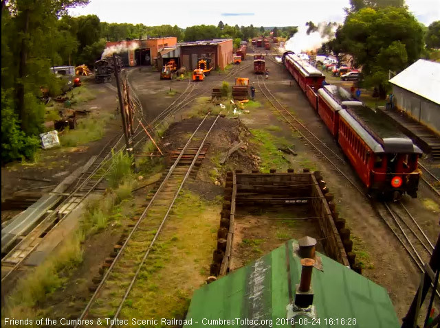 8.24.16 Only the trainman is on the platform of the New Mexico.jpg