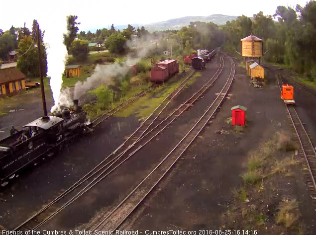 8.25.16 315 is stopped at the coal dock as the hail keeps coming.jpg