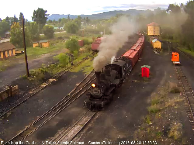 8.28.16 The way clear 463 now brings its freight into Chama.jpg