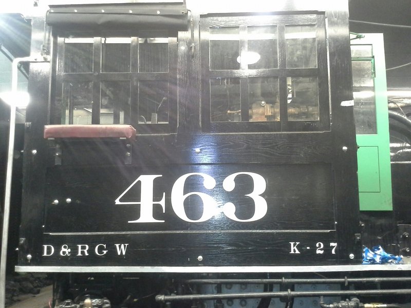 463 Cab (Engineer's Side) with lettering 4-16-13.JPG