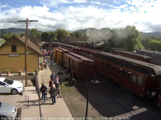 9.3.16 489 comes out of south yard with the extra coach.jpg