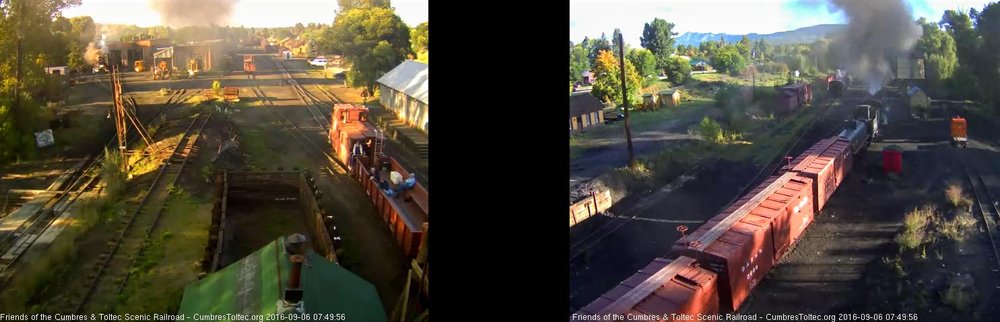 9.6.16 As the student train passes the tipple the 484 lost its footing briefly.jpg