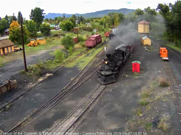 9.7.16 489 brings the 7 car 215 into Chama.jpg