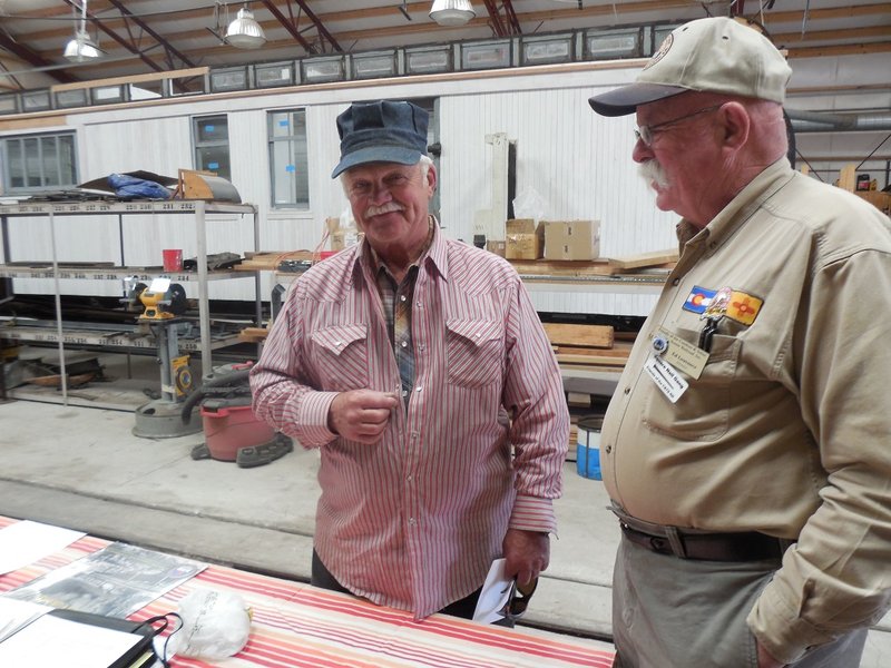 Jack Heierman, of Idaho, new Friends' volunteer, checks into Session A.jpg