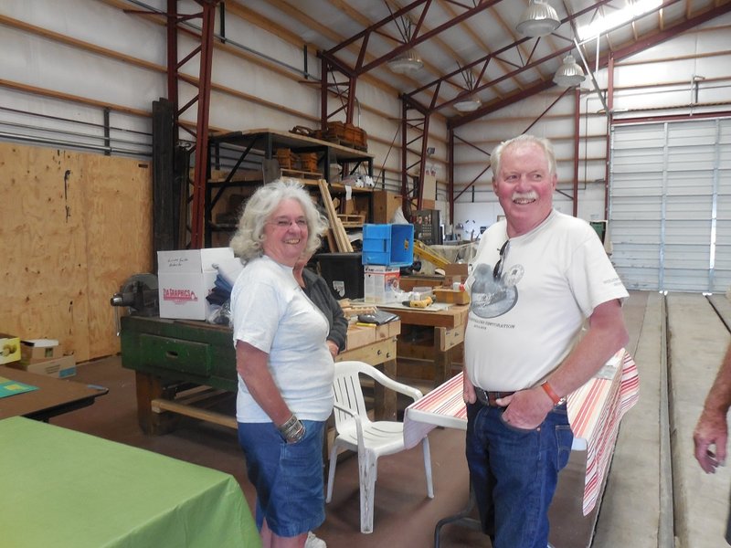 Sharon and Jim McGee check in for Work Session A, Antonito CRF.jpg