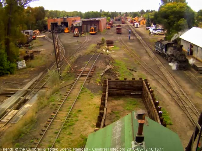 9.12.16 The 463 backs out of the coal dock now that 216 has departed.jpg