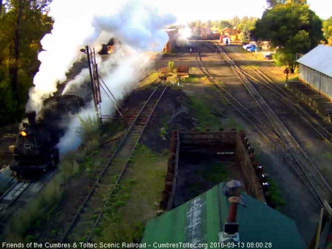 9.13.16 484 comes out to the pit to begin its day.jpg