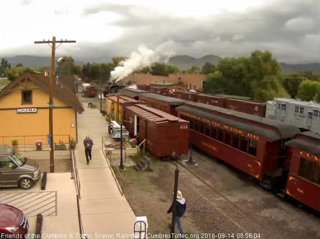 9.14.16 Wasting no time the 487 moves straight from the coal dock to the train.jpg