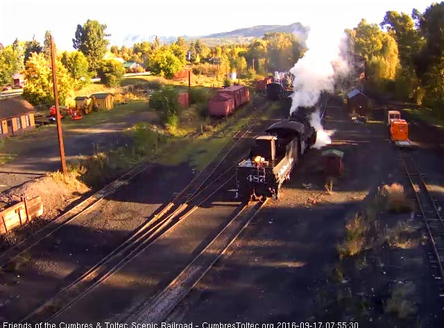 9.17.16 487 now is backing down the main toward the coal dock lead.jpg