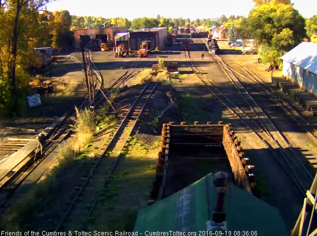 9.19.16 The hostlers are now done with their work and the 489 awaits the rest of the road crew to arrive.jpg