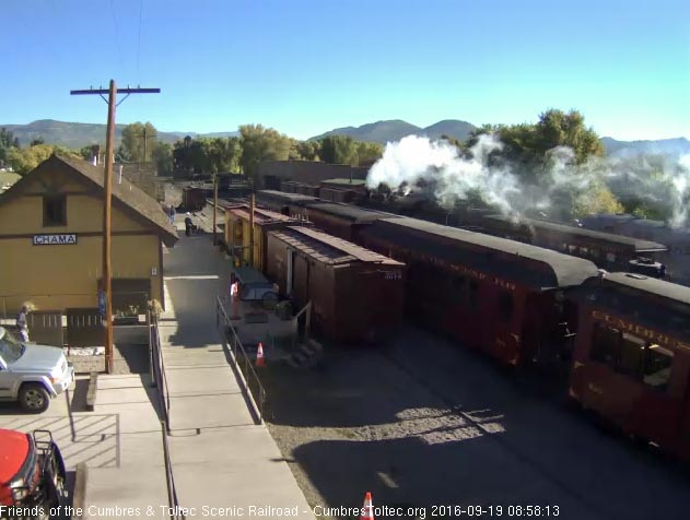 9.19.16 The 489 come out of south yard with the extra coach.jpg