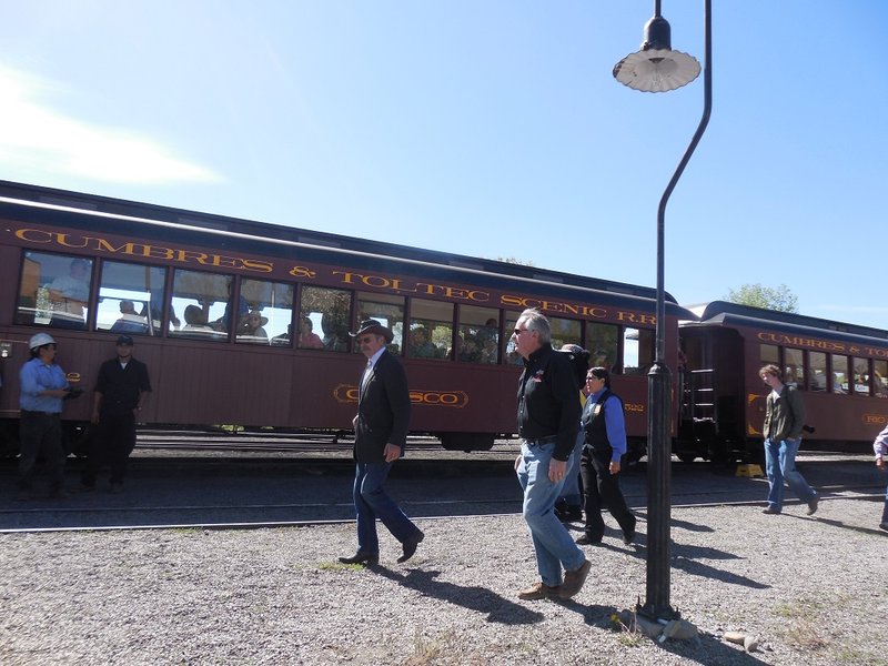 C&TSRR President and Commissioner Randy Randall - C&TSRR Opening Day - 5-25-2013.jpg