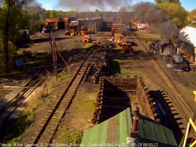 5-28-17 463 pulls into the coal lead as 484 sits on the main.jpg