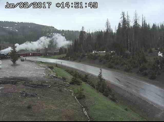 6-2-17 Train 215 crosses a rainy 17 at Cumbres.jpg