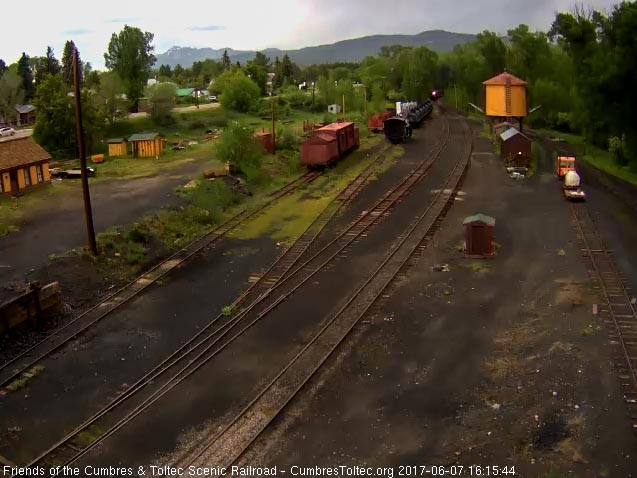 6-7-17 The headlight of 489 shines bright as it enters Chama.jpg