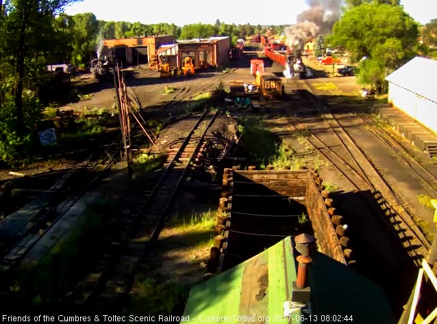 6-13-17 The student freight is exiting south yard.jpg