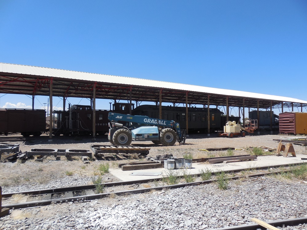 The newly roofed Antonito Car Shelter Facility has been completely ridge-capped..jpg