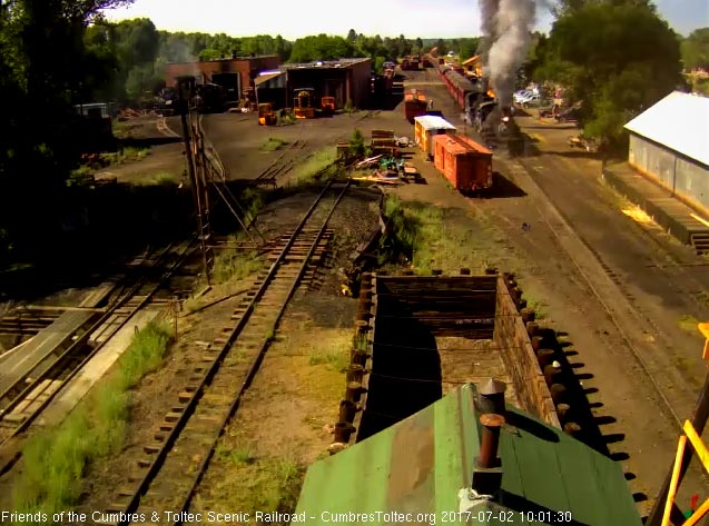 7-2-17 The 489 and 463 work to get the 8 car train moving.jpg