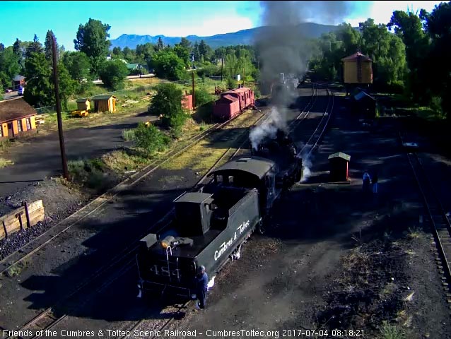 7-4-17 The 484 backs down the main on its was to the coal dock.jpg