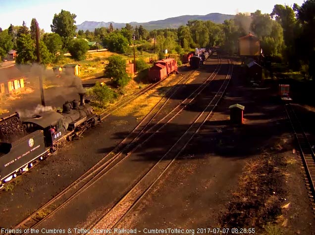 7-7-17 The 463 gets coal added while the 488 is now at the tank.jpg