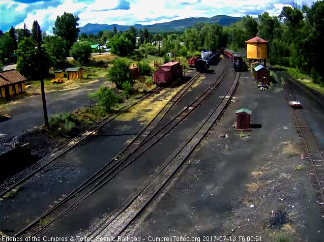 7-12-17 The 488 brings the 9 car train 215 into Chama.jpg