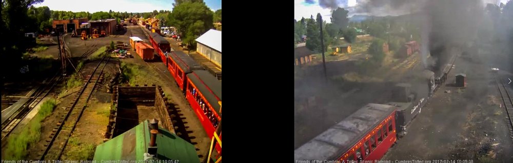 7-14-17 As the train passes the tipple we can see some of the children in the first coach.jpg