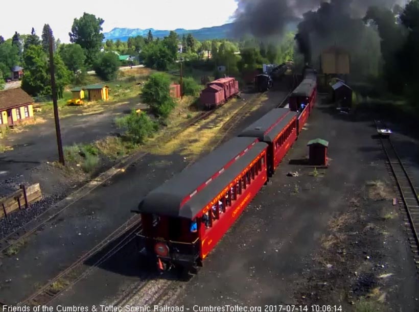 7-14-17 The parlor New Mexico is carring the flag on this mornings train 216.jpg