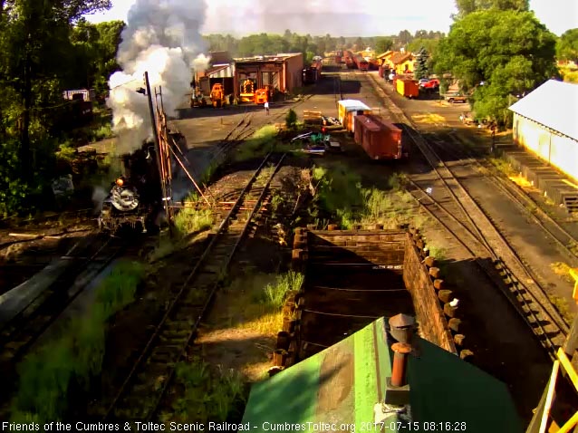 7-15-17 The smoke box door of 463 glows in that patch of sun.jpg