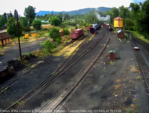 7-15-17 489 brings the 9 car train 215 into Chama.jpg