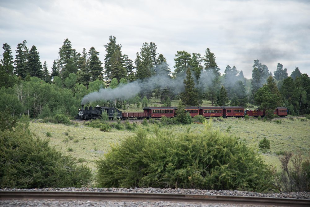 7 463 brings train 215 toward the Forest Service road again.jpg