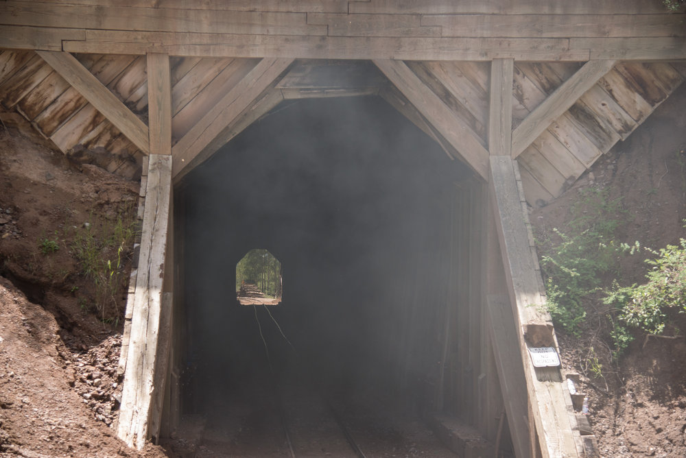 22 Looking back through Mud Tunnel with the smoke haze.jpg