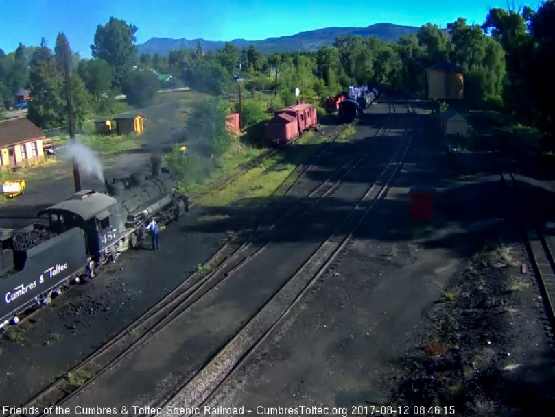 8-12-17 487 is at the coal dock and one of the road crewman is checking around.jpg