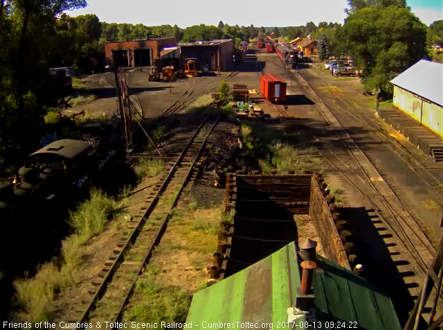 8-13-17 489 has pulled today's train 216 into loading position while 487 has pulled 488 over the pit.jpg