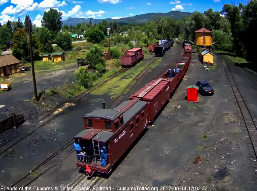 8-14-17 Tender topped off, the train heads east, well north at this point, out of Chama.jpg