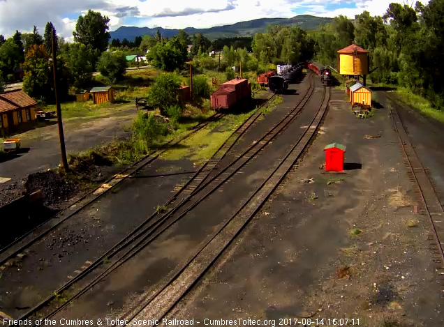 8-14-17 489 brings the 7 car train 215 into Chama.jpg