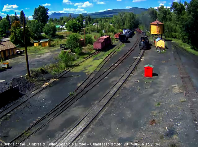 8-16-17 The 489 brings a nice sized student freight into Chama.jpg