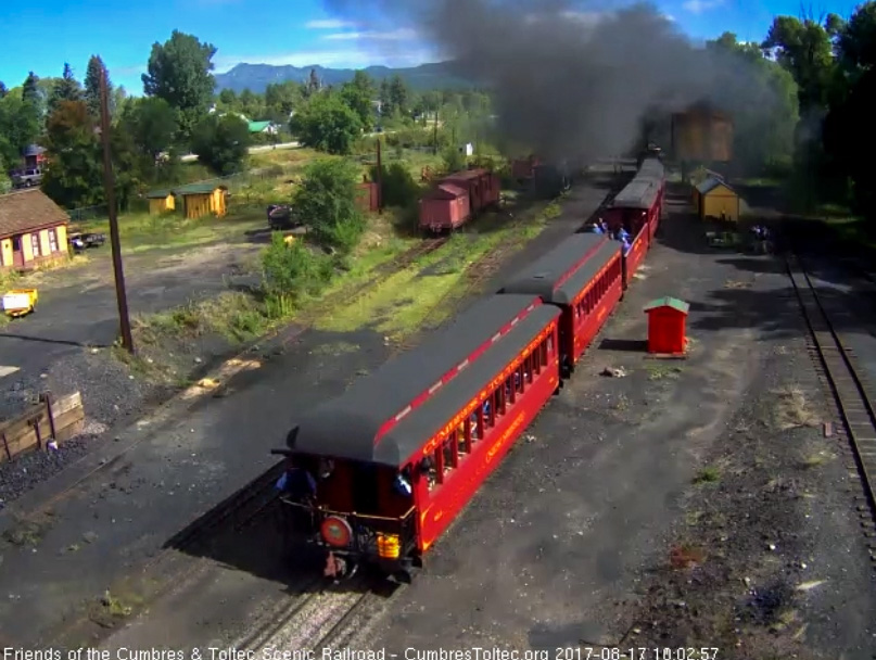 8-17-17 The parlor New Mexico has the markers as the conductor readys to give the OK to the locomotive on the running brake test.jpg