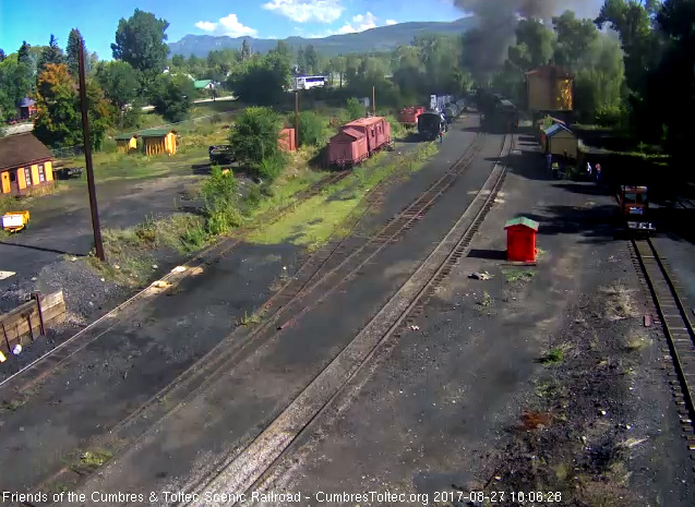 8-27-17 The train is clearing north yard on its way to Antonito.jpg