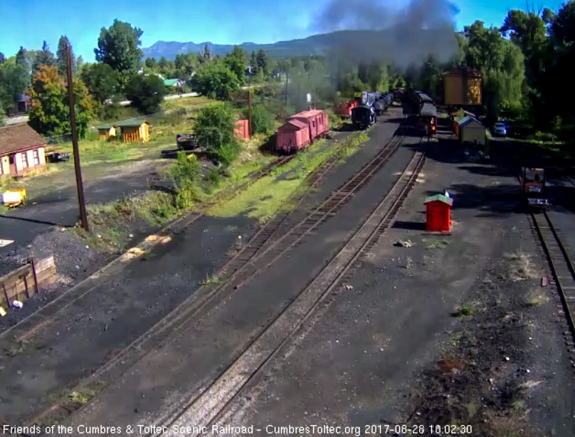 8-28-17 The 489 is exiting north yard as the parlor passes the tank.jpg