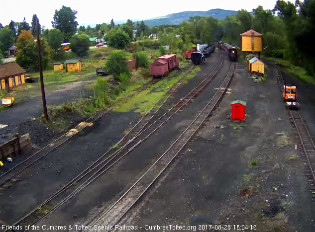 8-28-17 488 brings the 7 car train 215 into Chama.jpg