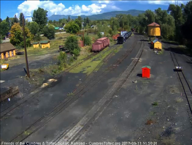 9-11-17 The student freight arrives back in Chama for lunch break.jpg