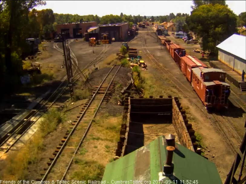 9-11-17 The C&TS train crew are riding the platform of the caboose.jpg