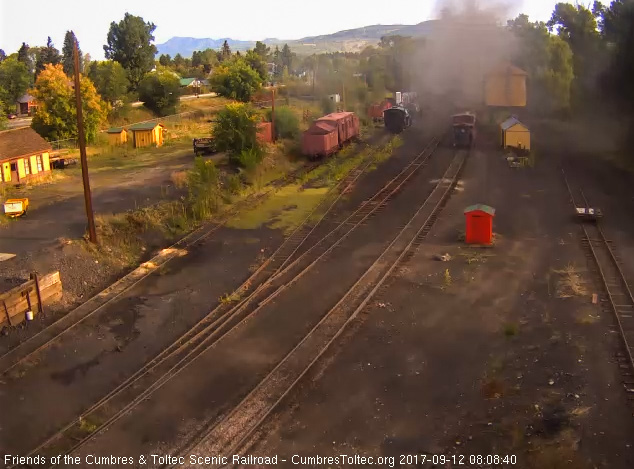 9-12-17 The caboose is close to the tank while the smoke obscures most of the train.jpg